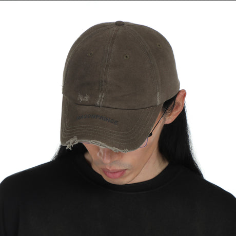 MasonPrince Embroidered Logo Cap Washed Olive