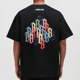 Boneless Multi Logo Tee Black - ORIGINALFOOK