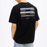 Black Boneless Gradient B Logo Tee, casual apparel with a stylish BONELESS graphic on the front.