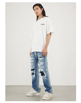 Boneless Coordinate Tee White - ORIGINALFOOK