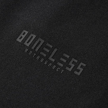 Boneless B Logo Boxy Sweat Shorts Black - ORIGINALFOOK