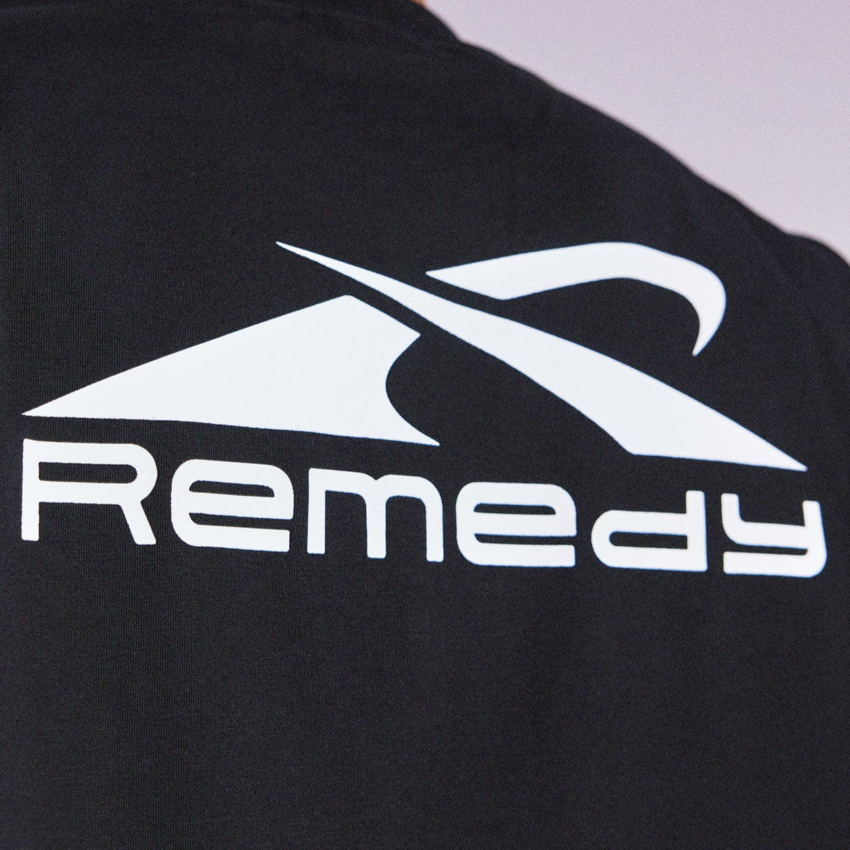 Remedy Visual Logo Tee Black
