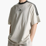 MASONPRINCE MasonPrince Retro Striped Tee Quartz, casual apparel with bold striped design and comfortable fit.