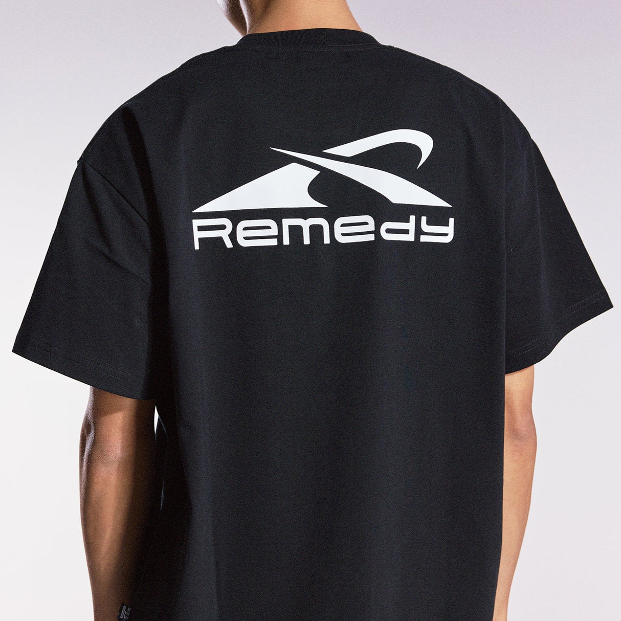 Remedy Visual Logo Tee Black