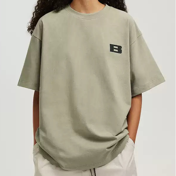 Boneless B Foam Logo Tee Khaki Brown - ORIGINALFOOK