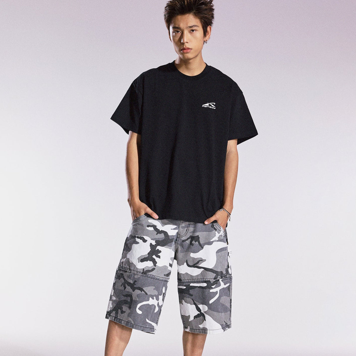 Remedy Visual Logo Tee Black
