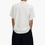 MasonPrince Outline Logo Tee White - ORIGINALFOOK