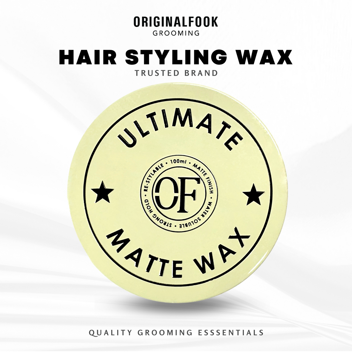 OF Grooming Matte Hair Wax OF GROOMING OF GROOMING - originalfook singapore