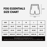 Fear Of God Essentials Felt Logo Sweat Shorts Dark Oatmeal