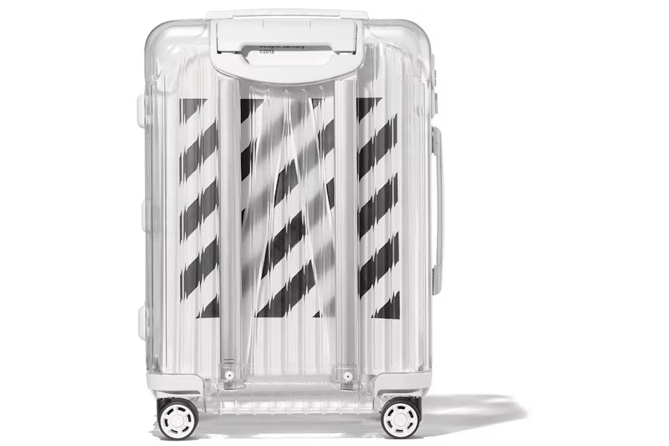 OFF-WHITE X RIMOWA Transparent 49L Luggage