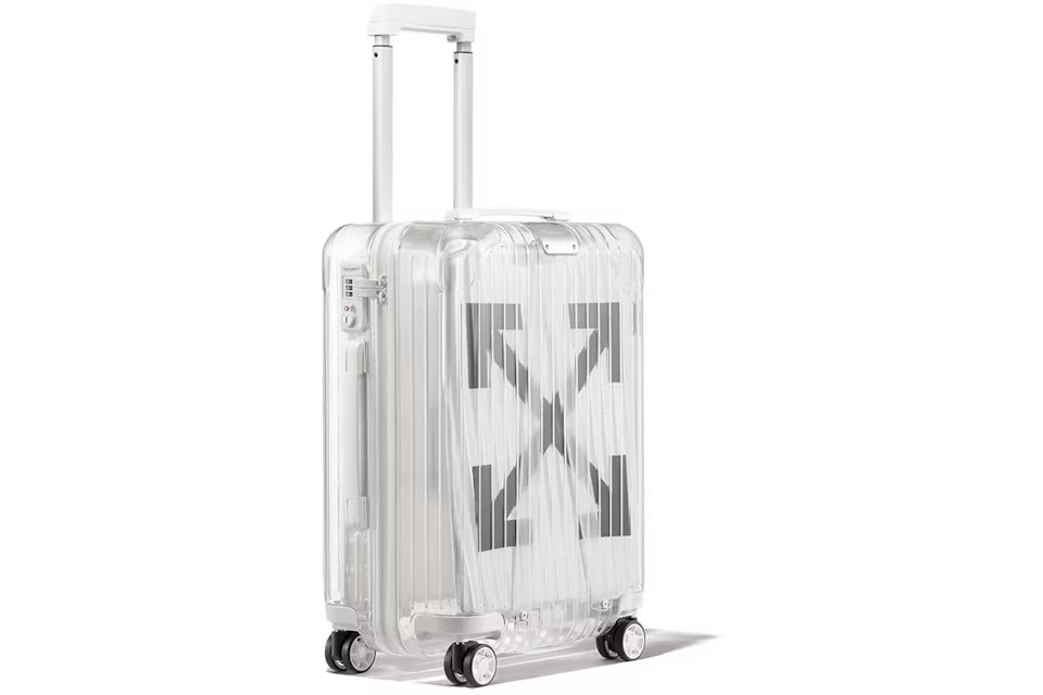 OFF-WHITE X RIMOWA Transparent 49L Luggage