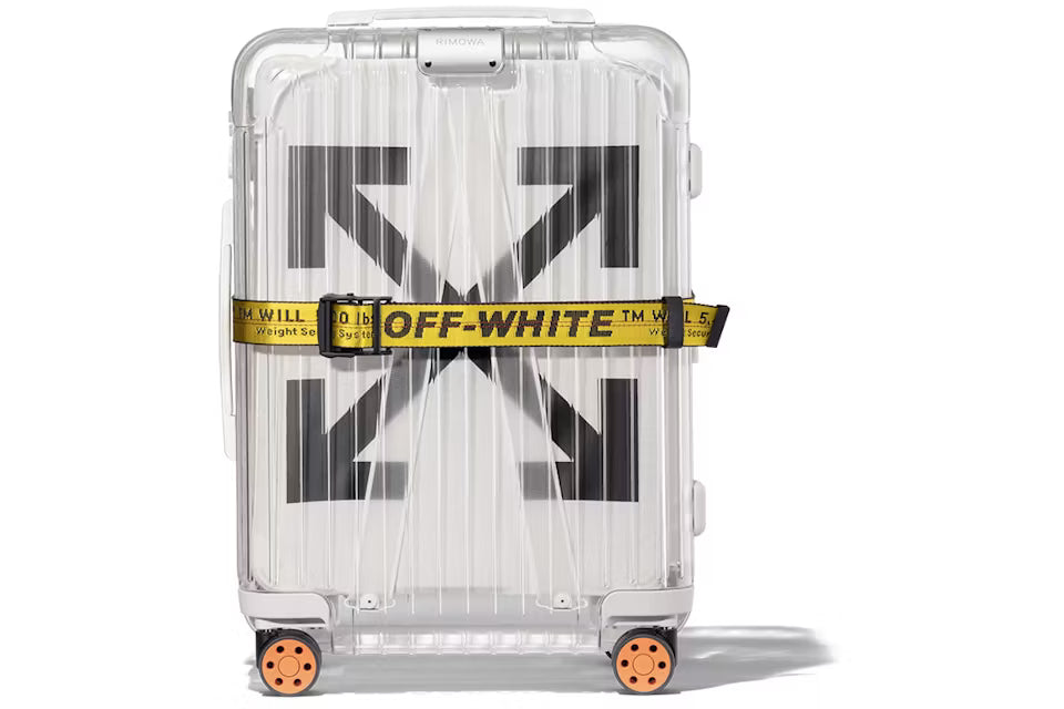 OFF-WHITE X RIMOWA Transparent 49L Luggage