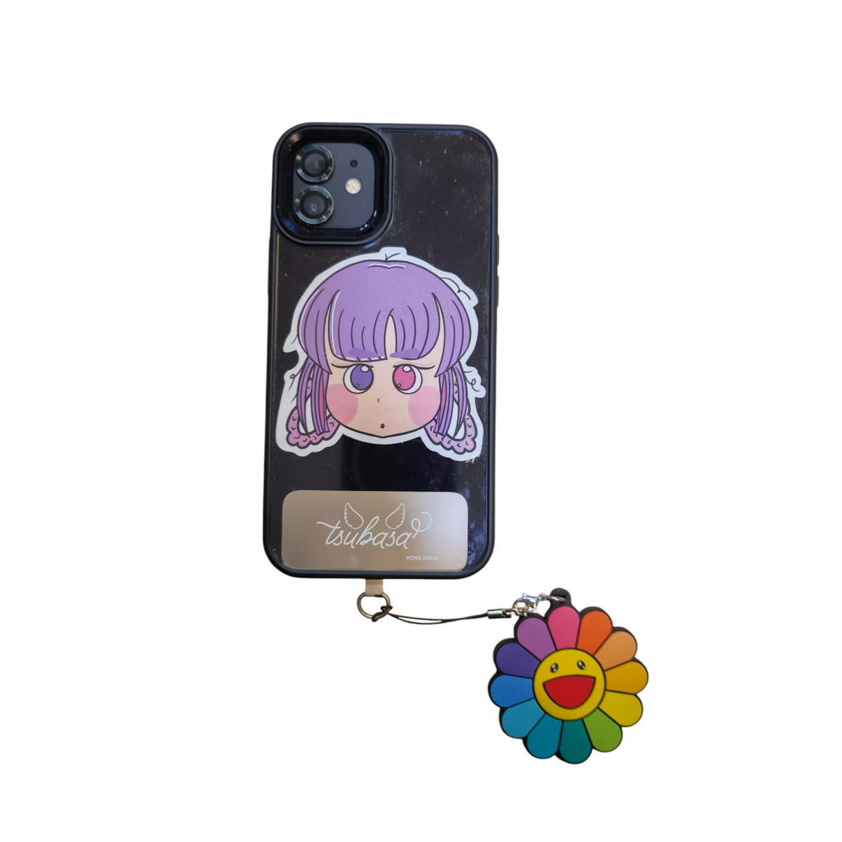Takashi Murakami Kaikai Kiki Flower Rubber Strap Rainbow (5.3cm) TAKASHI MURAKAMI TAKASHI MURAKAMI - originalfook singapore