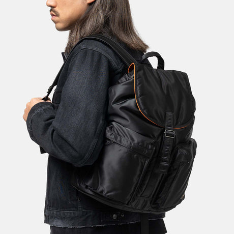 Porter Yoshida Japan Tanker Rucksack Backpack Black 622-01630 - ORIGINALFOOK