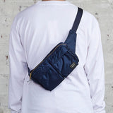 Porter Yoshida Japan Waist Bag Iron Blue [622-68723] PORTER JAPAN PORTER JAPAN - originalfook singapore