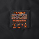 Black Porter Yoshida Japan Tanker Sling Bag with adjustable strap and compact design, suitable for everyday carrying.