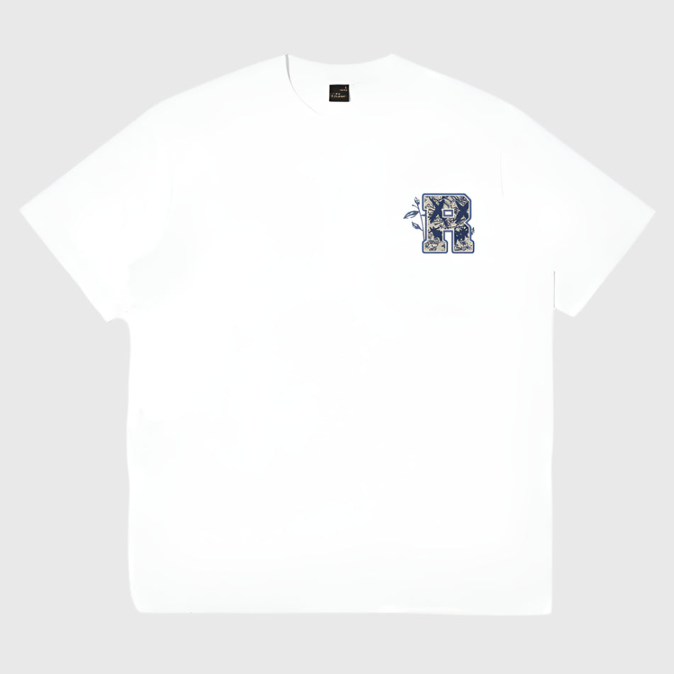 Rickyisclown "Dior" Motif Embossed White Tee R37250210D (A10)