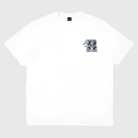 Rickyisclown "Dior" Motif Embossed White Tee R37250210D (A10)