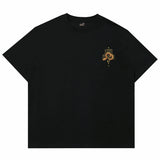 Rickyisclown Golden Coil Smiley Black Tee R37250210L (F10)