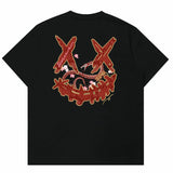 Rickyisclown Snake X Sakura Embossed Black Tee R37250210I (C10)