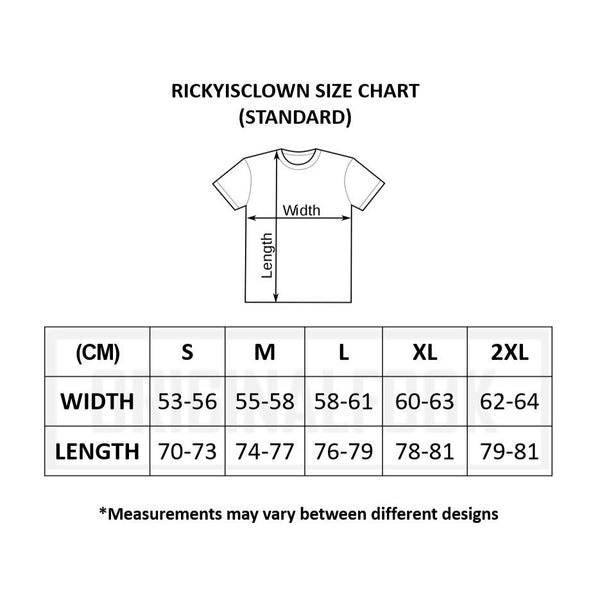 Rickyisclown [RIC] Mamba Embossed Smiley Tee White [R4220222B-N5] RICKYISCLOWN RICKYISCLOWN - originalfook singapore