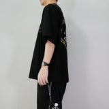 Mastermind Square Logo Boxy Tee Black Mastermind Japan Mastermind Japan - originalfook singapore