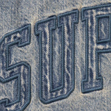 Supreme Shearling Lined Denim Work Shirt