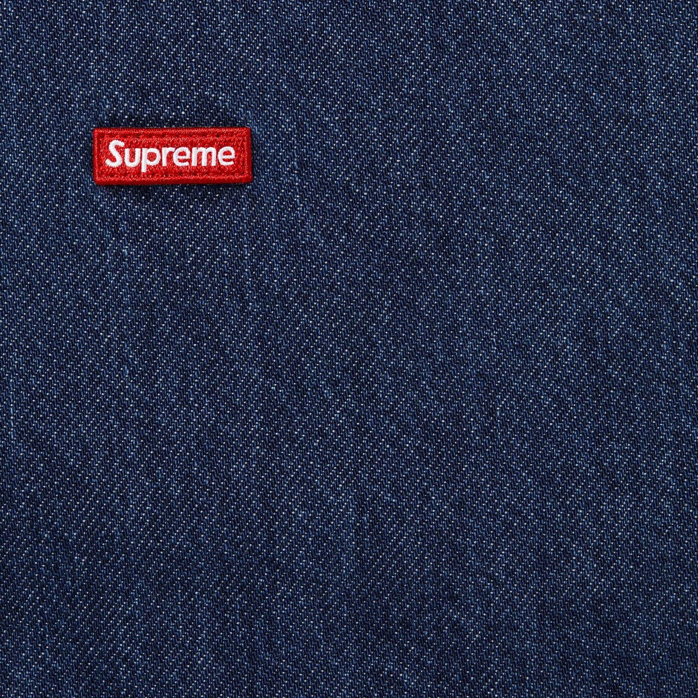 Buy Supreme Small Box Logo Denim Indigo Shirt online in Singapore