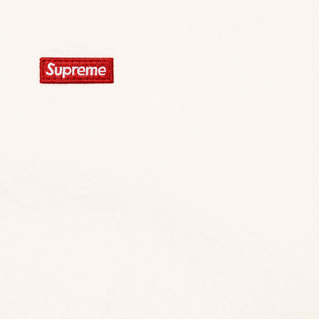 Supreme Small Box Logo Denim Shirt White