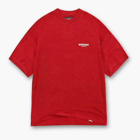 Represent Owners Club Logo Tee Red