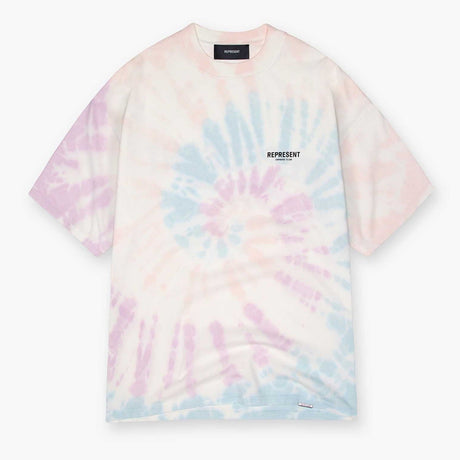 Represent Owners Club Logo Tee Tie Dye REPRESENT REPRESENT - originalfook singapore