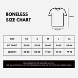 Boneless Blurred Foam Letter Logo Tee Black - ORIGINALFOOK
