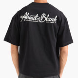 About:Blank Banner Tee Black - ORIGINALFOOK