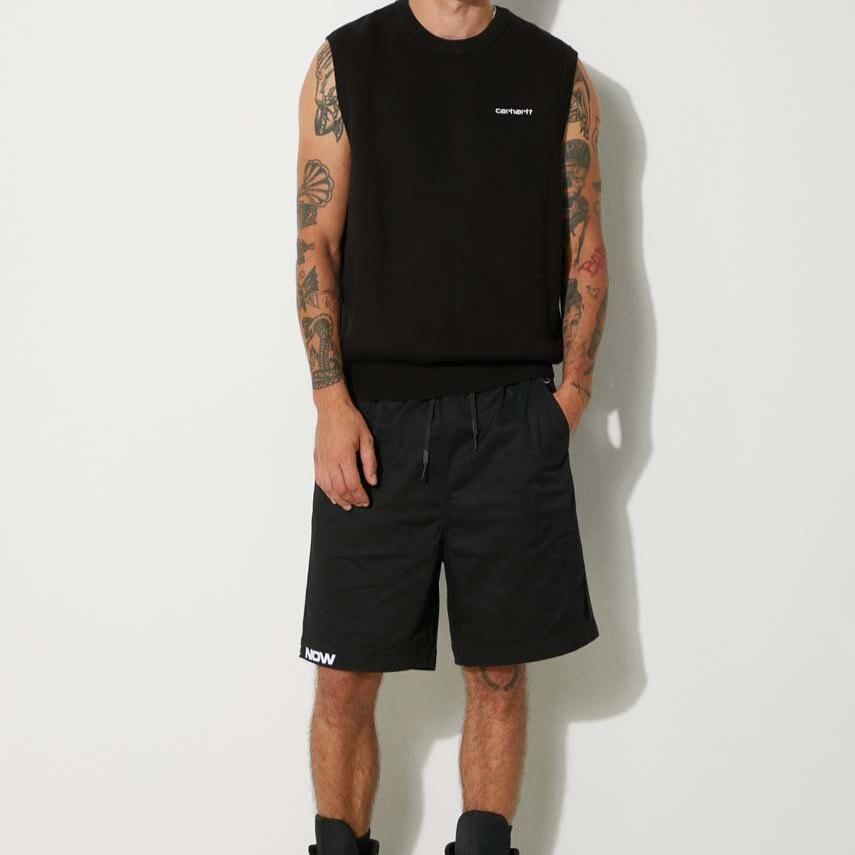 AAPE By Bathing Ape Now Woven Shorts Black [668] BATHING APE BATHING APE - originalfook singapore