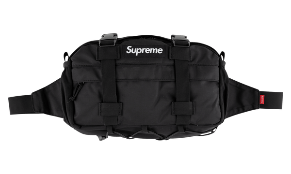 Supreme Waist Bag Black supreme supreme - originalfook singapore
