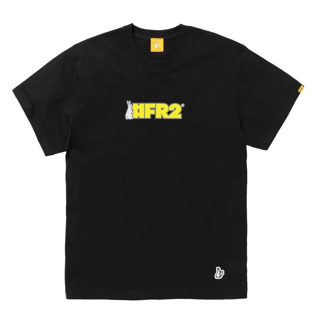 FR2 Rabbit Logo Tee Black