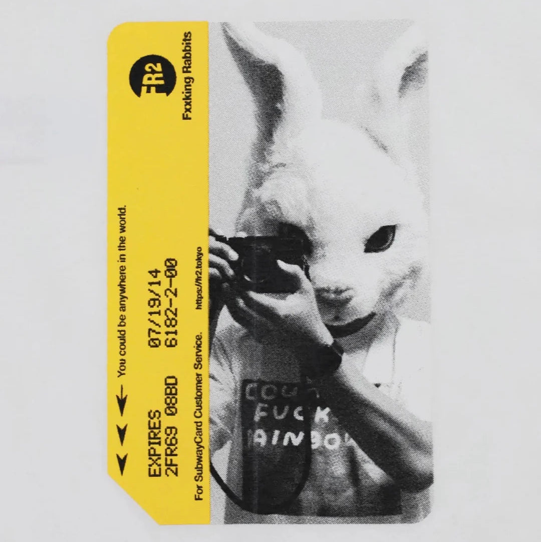 FR2 Subway Card Tee White