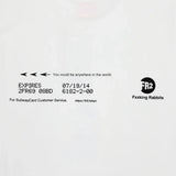 FR2 Subway Card Tee White