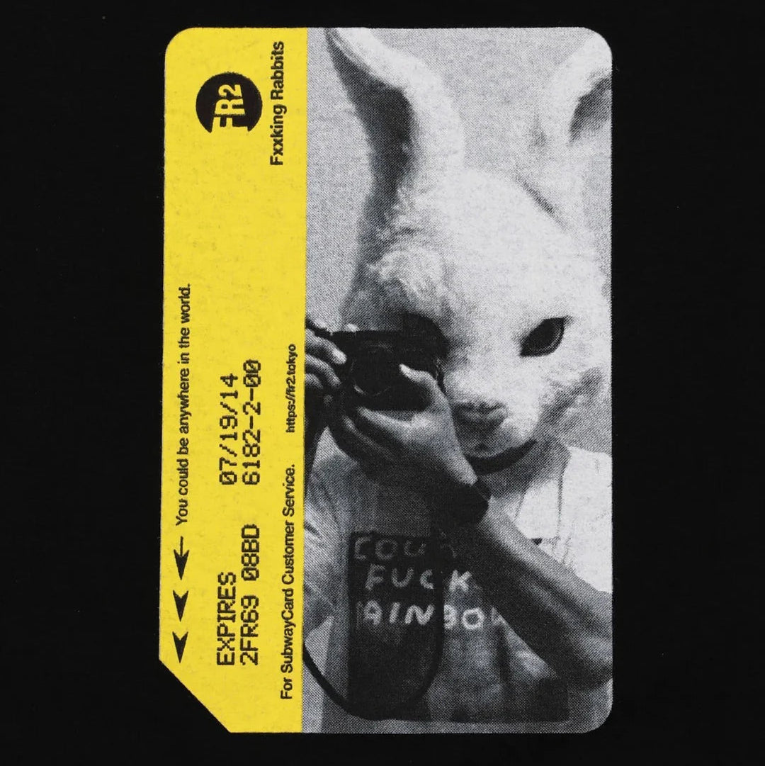 FR2 Subway Card Tee Black