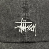 Stussy Basic Logo Snapback Charcoal