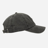 Stussy Basic Logo Snapback Charcoal