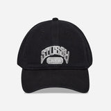 Stussy Crew Logo Cap Black