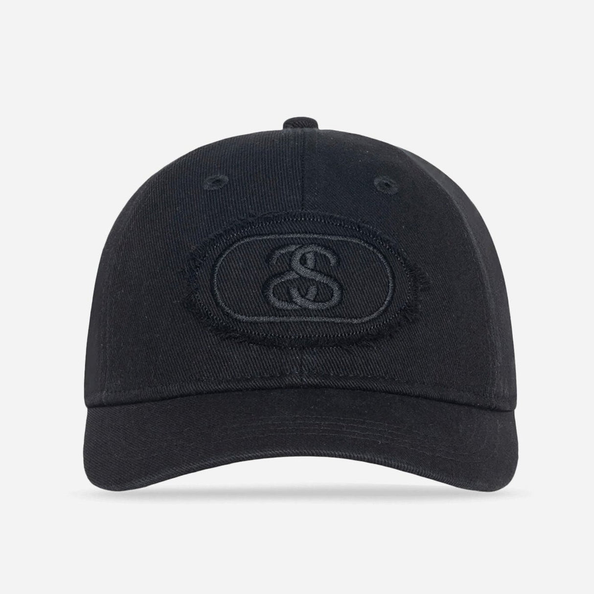 Stussy Pill Logo Snapback Black