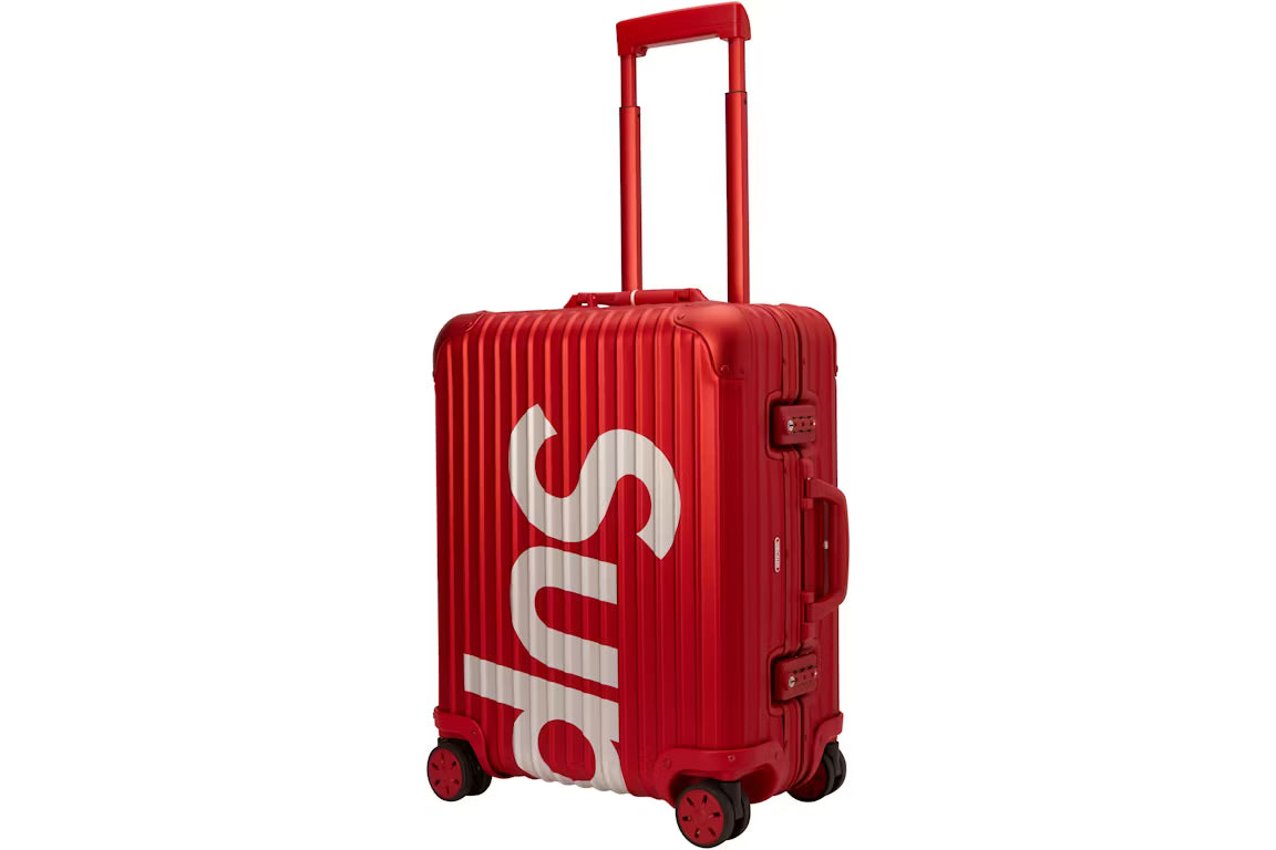 Supreme X RIMOWA Luggage 45L Red