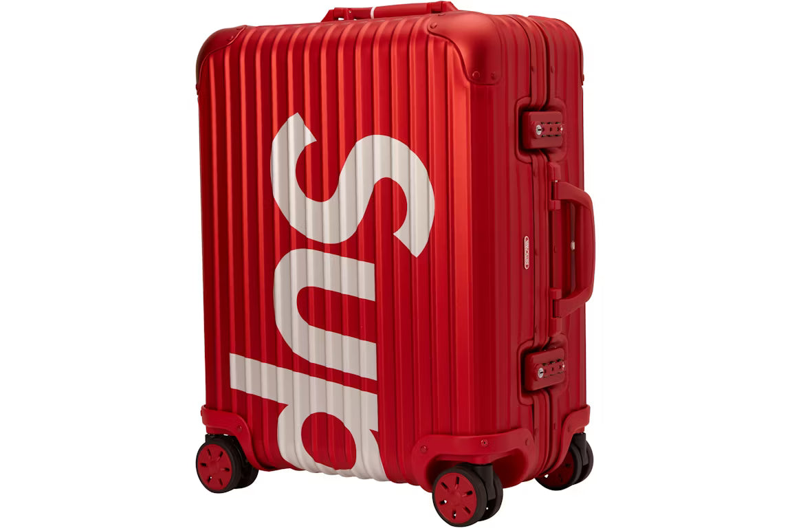 Supreme X RIMOWA Luggage 45L Red