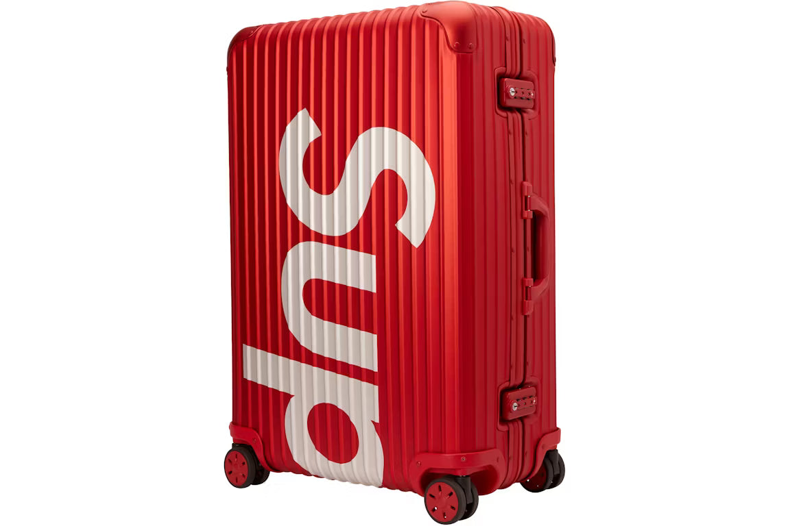 Supreme X RIMOWA Luggage 85L Red