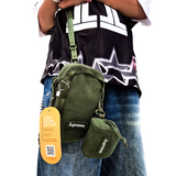 Supreme Camera Olive Bag + Mini Pouch