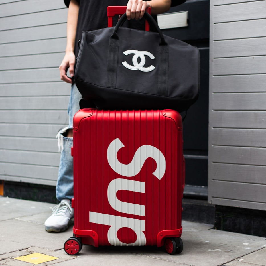 Supreme X RIMOWA Luggage 45L Red - ORIGINALFOOK