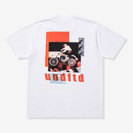 Undefeated Moto Tee White