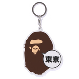 Bathing Ape Tokyo Ape Large Keychain
